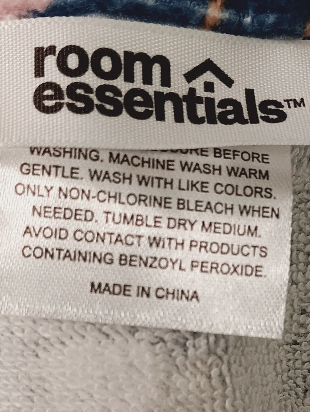 NWOT Room Essentials Shower Wrap Bath Wrap Terry Cloth 100%Cotton Soft - Picture 7 of 12